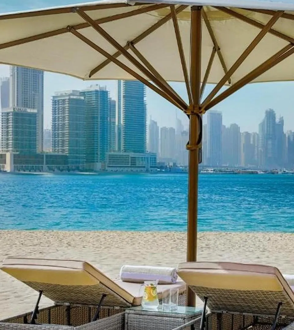 Luxury Sea View 5 Star One Bedroom-Seven Hotel & Apartment - West Beach At The Palm Jumeirah -Privet Beach Dubai