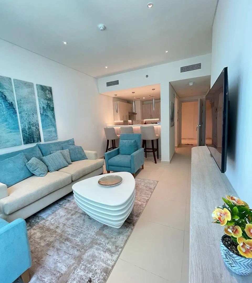 Luxury Sea View 5 Star One Bedroom-Seven Hotel & Apartment - West Beach At The Palm Jumeirah -Privet Beach Dubai 0*,