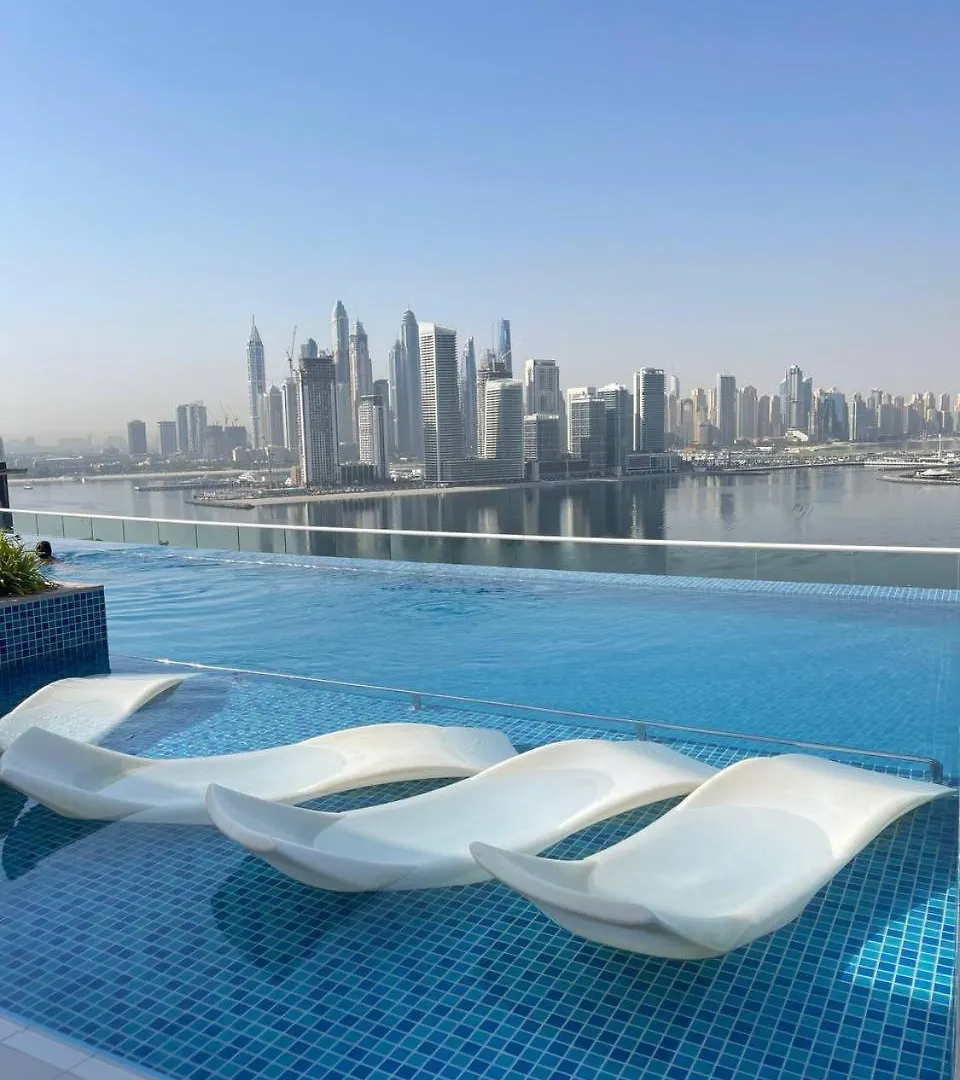 Luxury Sea View 5 Star One Bedroom-Seven Hotel & Apartment - West Beach At The Palm Jumeirah -Privet Beach location